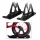  PE Ski Balance Bike Sanie Copii Snow Black
