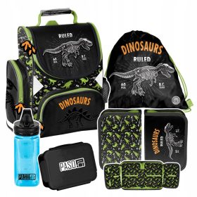 PASO SET SAC DINOZAUR SAC STICLA PENCASA