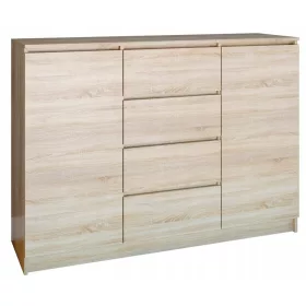  Comodă TopEshop Roma 120 x 40 x 97cm stejar sonoma mat