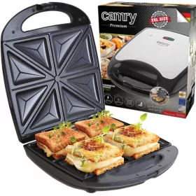    Pâine de pâine Camry CR 3023 argintiu/gri 1500 W + card de garanție a produsului