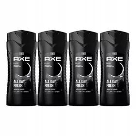  Set geluri de dus pentru barbati Axe Black 4x400 ml