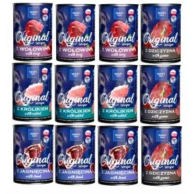    Conserve de carne de prânz WAFI pentru câini cu iepure 400g