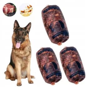    Carne congelată pentru câini, 10 kg, carne de vită BARF măcinată grosier