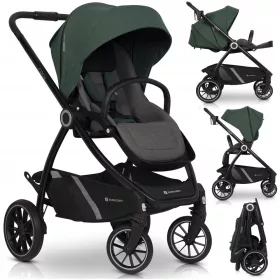    CROX PARTENER UșOR DE MERCAT, SCAZ CONVERSIBIL FAȚĂ SPATE ROȚI MARI 0-22KG