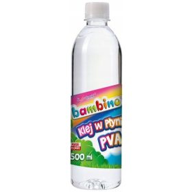    Adeziv lichid Bambino 500 ml pentru QUILLING St. Majewski TRANSPARENT