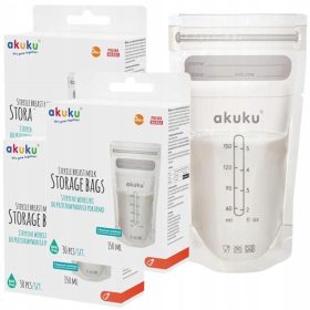  Plicuri alimentare Akuku 30 buc 150 ml