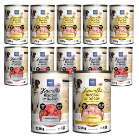    WAFI BUCĂȚI ÎN SOS PENTRU CÂINE, AMESTEC DE AROMURI 12X1250G