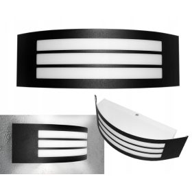  Aplică de grădină NNLED neagră E27 40 W