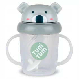  Sticlă de apă Tum Tum Koala Kev cu paie - Seria 3.