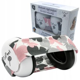  EciPeci Panda 6 m + căști de protecție, gri și negru