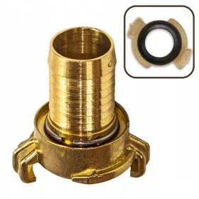    Conector cu gheare pivotante GEKA pentru furtun Conector rapid din alamă de 1" / 25 mm