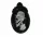  Pictura decorativa CRANIU in miscare 45X28cm Halloween