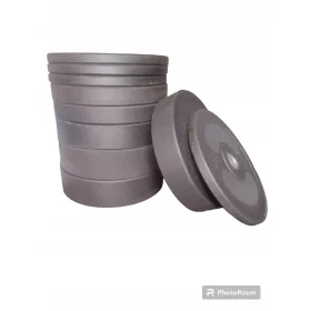  GREUTATE CAUCUM SET DE BARE DE BARĂ 100 kg, 2 clase.