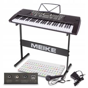    Tastatură Tastatură Meike MK-2089 Sursă de alimentare cu baterie de 61kl