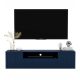  Dulap TV suspendat Glamour și comodă, bleumarin MAT