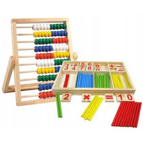    Abac multicolor Starpak + Bețe de numărat multicolore Pro Kids