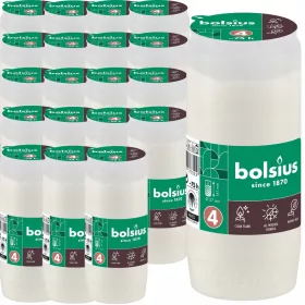   Bolsius Compo RC4 - Încărcături de Ulei pentru Lumânări, Pachet de 20, Ardere Continuă 75 Ore