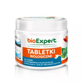    Bacterii pentru fose septice și stații de epurare Comprimate efervescente pentru un an 12 buc BIOEXPERT