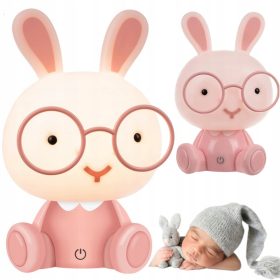  Lampă de noptieră NICEKIDS, roz și violet