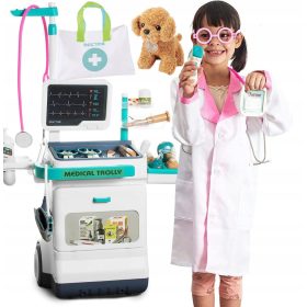  Set Cărucior Stația Doctorului Pentru Copii