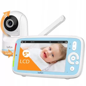  Monitor electronic pentru bebelusi alb Boifun