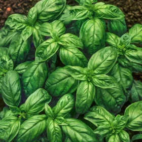    Busuioc comun tip Genovese - PERFECT PENTRU PESTO - 50 g Seminte Proaspete