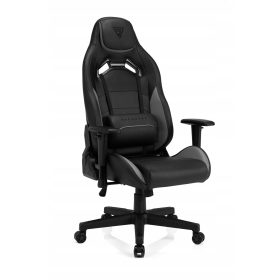  Scaun gaming Sense7 Vanguard, piele ecologica gri