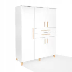  Dulap ATB Meble Classic 131 x 181 x 53 cm alb