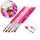  5x PERIE OVALĂ ACRIL GEL PROBE SET PERIE GEL ACRIL