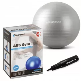    Balanssen Gym Ball Minge de reabilitare gri 55 cm cu sistem ABS