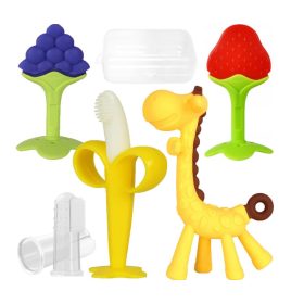    Dentisor logopedic, pentru dentitie, silicon ortodontic multicolor