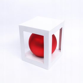    Cutii SOLIDE RIGIDE pentru o balonică de pom de Crăciun de 12 cm