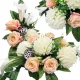 Compoziție Florală Decorativă pentru Mormânt și Buchet pentru Vază - Model 12WS