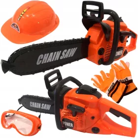    Ferăstrău cu lanț pentru copii Gotel Set ferăstrău + accesorii