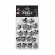 Mini cranii decorative CZACHY Trick Or Treat x18