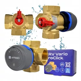   Supapă de amestec cu trei căi Afriso ARV384 Vario ProClick DN25