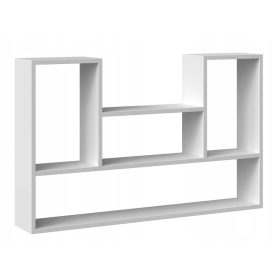  Raft din carton laminat TopEshop 100 x 16 cm alb