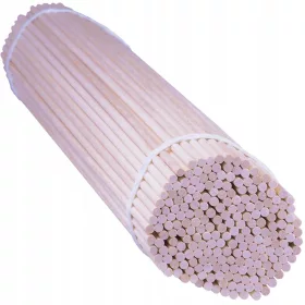    WatoLove Cotton Candy Device Bețișoare de vată de zahăr Fag Rotunde 40 cm bej/maro 1 W