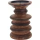 Home Styling Collection sfeșnic lemn 16 cm