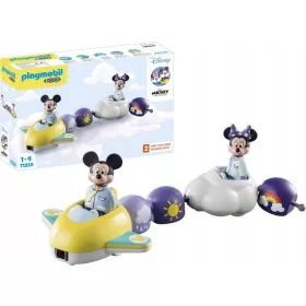    Playmobil 1.2.3 Disney 71320 Călătoria cu Mickey și Minnie în nor