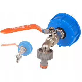    ROBINET PENTRU REZERVOR 1000 SUPPA PENTRU FURtun MAUZER 1/2"
