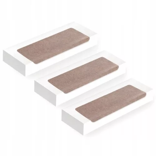 Treaptașe bej pentru scări Elsimone Carpets Steps 65 cm, 15 buc