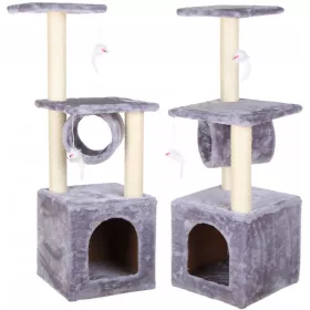    Stâlp de zgarietură joasă, pat, stâlp de zgâriere, turn Bisky 61 - 100 cm