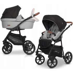  Carucior RIKO Basic Plus Grey Fox 2in1