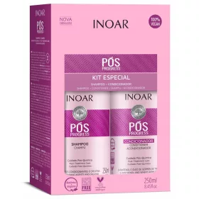    Inoar Pos Progress 2x250ml sampon + balsam dupa indreptarea cu keratina