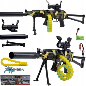    Rifle Skleplolki SAFE RIFLE AUTOMATIC CARACĂ + Carte de autocolante, benzi desenate Sklep_lolki