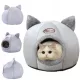  CAT HOUSE Patul de pluș pentru iarnă