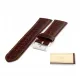  Curea ceas din piele model crocodil Tekla T-04.02 18 mm