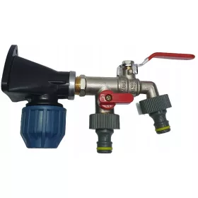  Set cot pentru perete, robinet dublu, teava PE 25mm