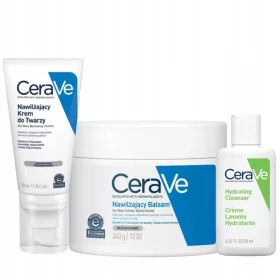   Set Complet CeraVe pentru Hidratare Intensivă a Pielii Uscate și Normale